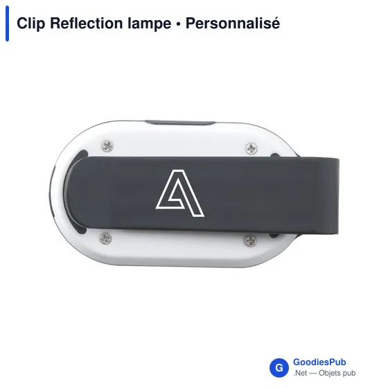 Lampe Clip Reflection personnalisable avec logo - sécurité et visibilité - Image 4