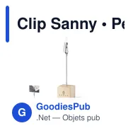 Clip Sanny - Miniature 1