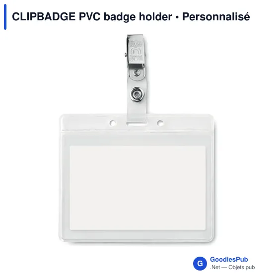 CLIPBADGE PVC badge holder - Image 2