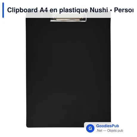 Clipboard A4 en plastique Nushi