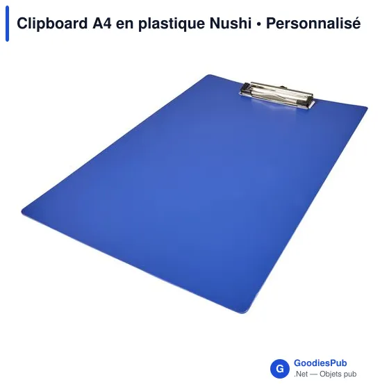 Clipboard A4 en plastique Nushi - Image 4