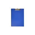 Variante bleu cobalt - Clipboard A4 en plastique Nushi