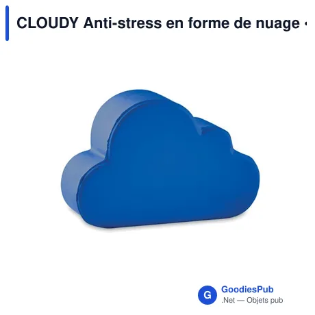 CLOUDY Anti-stress en forme de nuage
