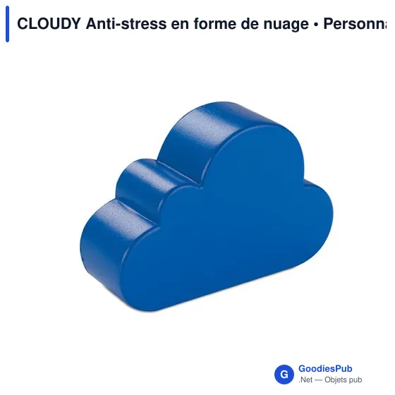 CLOUDY Anti-stress en forme de nuage - Image 3