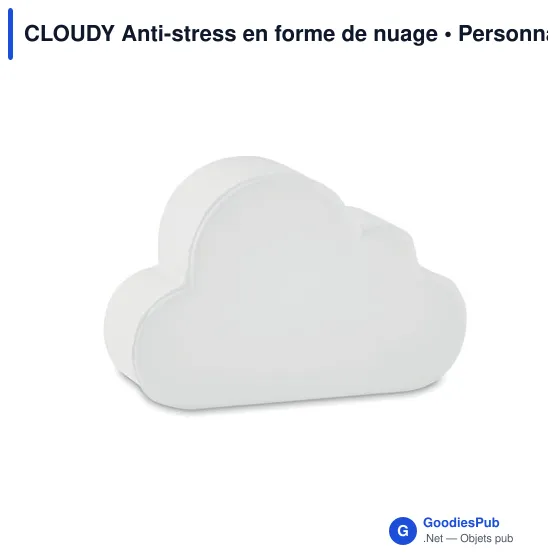 CLOUDY Anti-stress en forme de nuage - Image 5