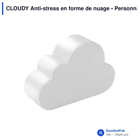 CLOUDY Anti-stress en forme de nuage - Image 7