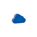 Variante bleu - CLOUDY Anti-stress en forme de nuage