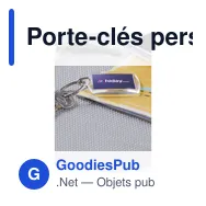 Porte-clés personnalisable en plexiglas avec logo - Club porte-clés - Miniature 4