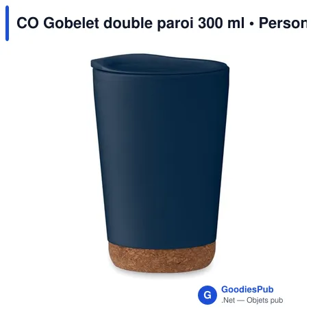 CO Gobelet double paroi 300 ml