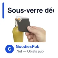 Sous-verre décapsuleur personnalisable avec logo - Coaster Opener - Miniature 8