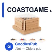 COASTGAME Jeu de sous-verre 4 pièces - Miniature 1