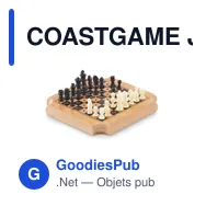 COASTGAME Jeu de sous-verre 4 pièces - Miniature 2