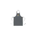 Variante gris foncé - Tablier personnalisable en coton recyclé avec logo - Cocina GRS