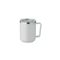 Variante gris - Mug réutilisable personnalisable COCOA avec logo - 400ml