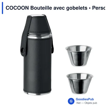 COCOON Bouteille avec gobelets