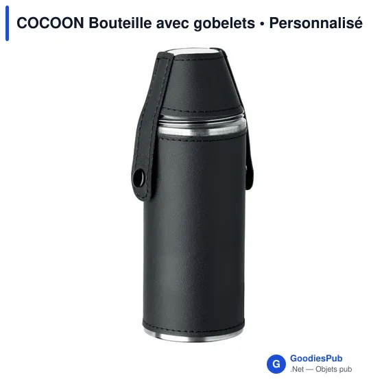 COCOON Bouteille avec gobelets - Image 2
