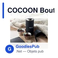 COCOON Bouteille avec gobelets - Miniature 3