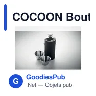 COCOON Bouteille avec gobelets - Miniature 5