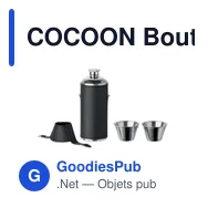 COCOON Bouteille avec gobelets - Miniature 7