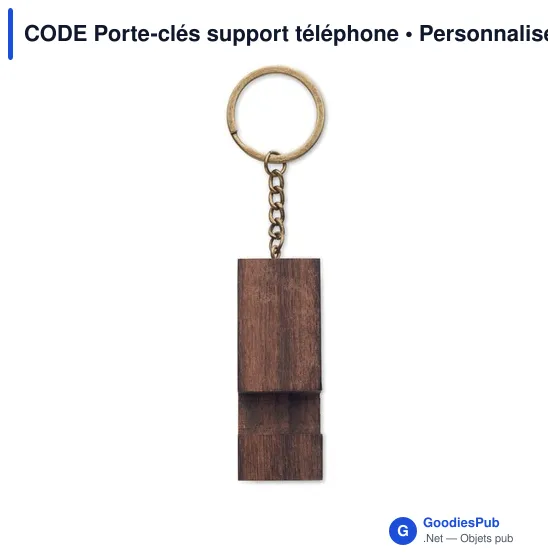CODE Porte-clés support téléphone - Image 2