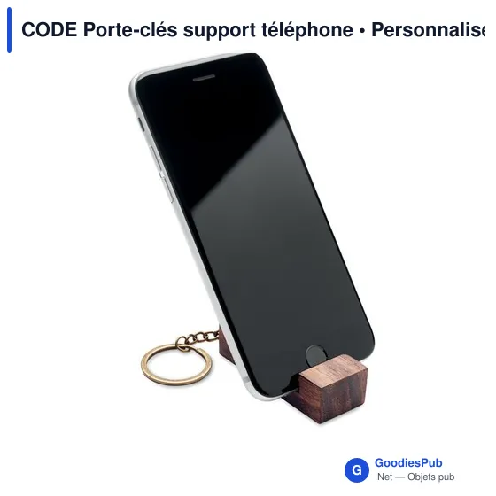CODE Porte-clés support téléphone - Image 4