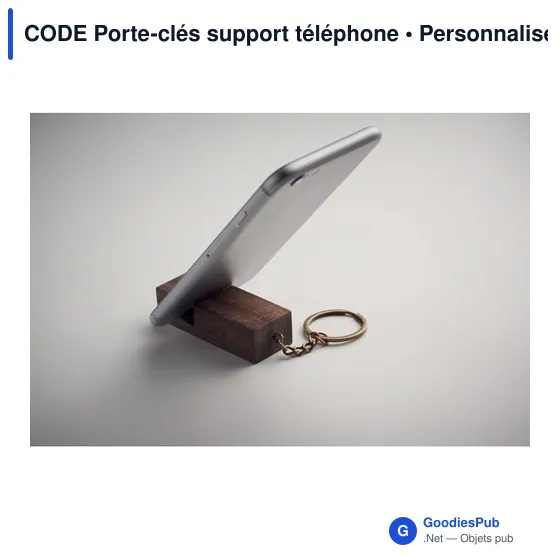 CODE Porte-clés support téléphone - Image 5