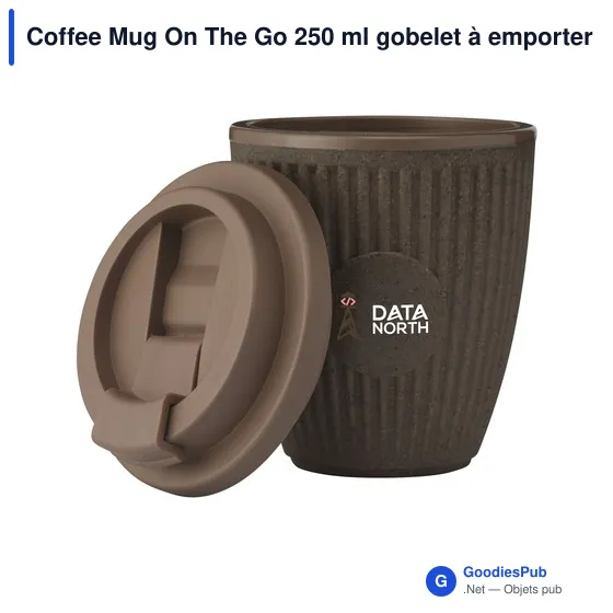 Gobelet à emporter personnalisable Coffee Mug On The Go 250 mlavec logo - Image 2