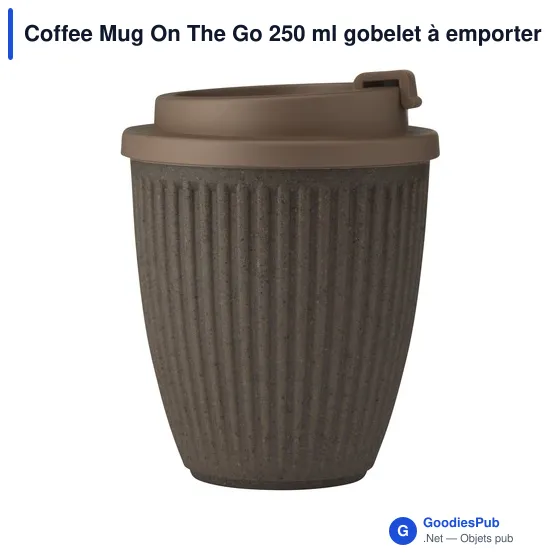 Gobelet à emporter personnalisable Coffee Mug On The Go 250 mlavec logo - Image 7