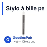 Stylo à bille personnalisable en marc de café avec logo - Miniature 7