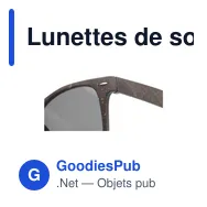 Lunettes de soleil personnalisables Coffee Sunglasses avec logo - Miniature 4