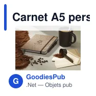Carnet A5 personnalisable en liège avec logo - CoffeeGround - Miniature 5