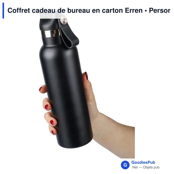 Coffret cadeau de bureau personnalisable avec logo - Erren - Image 11