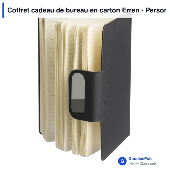 Coffret cadeau de bureau personnalisable avec logo - Erren - Image 7