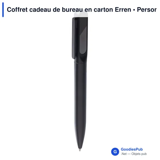 Coffret cadeau de bureau personnalisable avec logo - Erren - Image 8