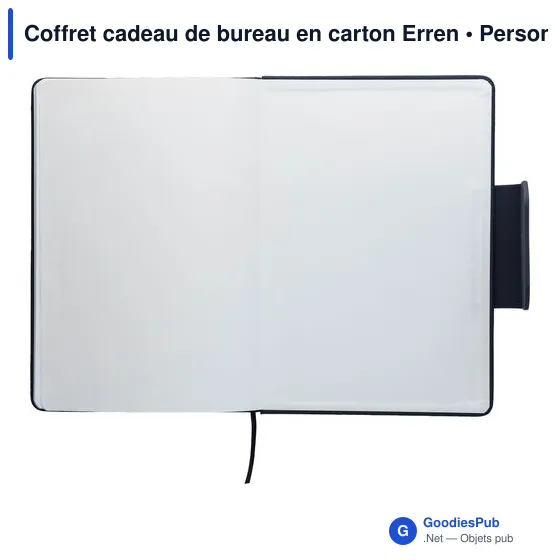 Coffret cadeau de bureau personnalisable avec logo - Erren - Image 9