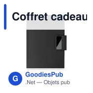 Coffret cadeau de bureau en carton Roan - Miniature 1