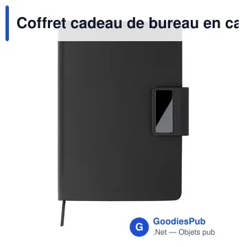 Coffret cadeau de bureau en carton Roan