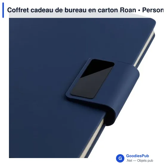 Coffret cadeau de bureau en carton Roan - Image 12
