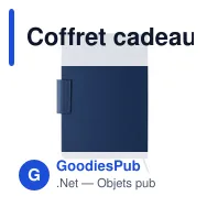 Coffret cadeau de bureau en carton Roan - Miniature 4