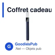 Coffret cadeau de bureau en carton Roan - Miniature 5