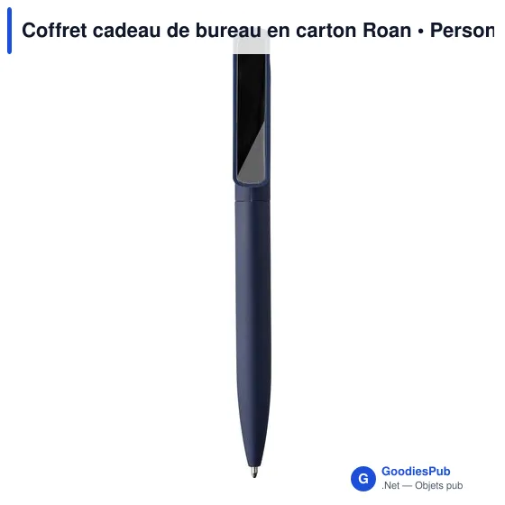 Coffret cadeau de bureau en carton Roan - Image 5
