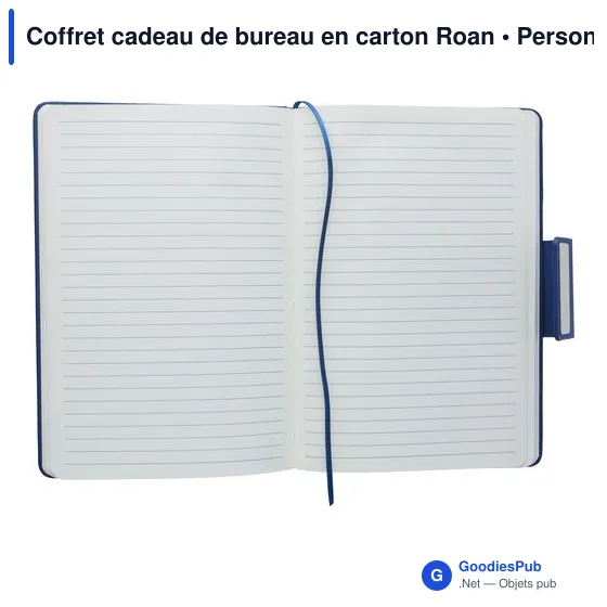 Coffret cadeau de bureau en carton Roan - Image 7