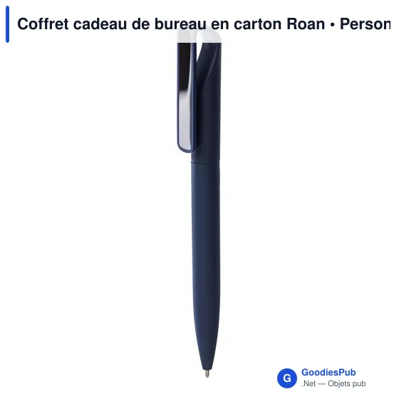 Coffret cadeau de bureau en carton Roan - Image 10