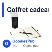 Coffret cadeau gourde 640 ml, stylo et carnet Kurt - Miniature 7