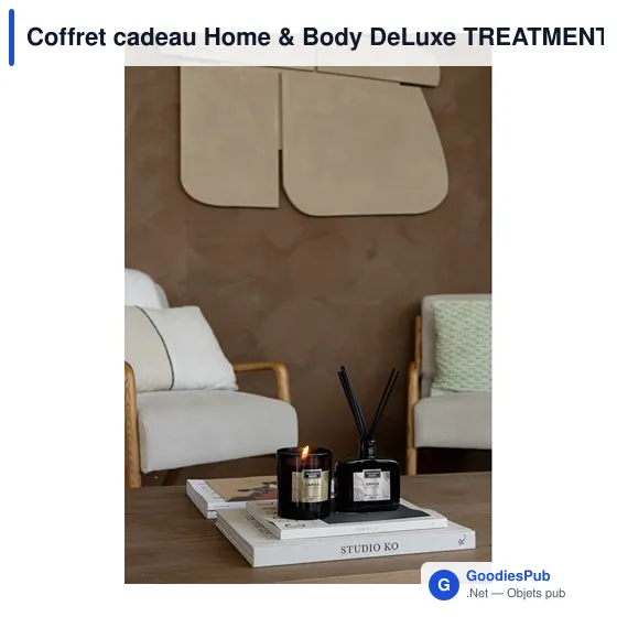 Coffret cadeau Home & Body DeLuxe TREATMENTS - Image 12