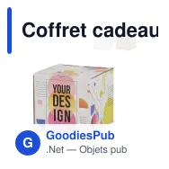 Coffret cadeau personnalisable pour petit mug en carton avec logo - Mini Mug - Miniature 1