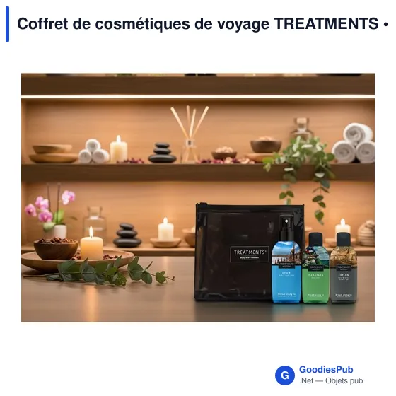 Coffret de cosmétiques de voyage TREATMENTS - Image 2