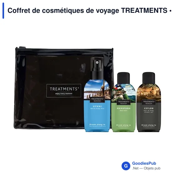 Coffret de cosmétiques de voyage TREATMENTS - Image 3