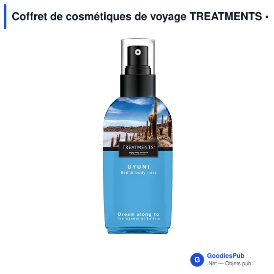 Coffret de cosmétiques de voyage TREATMENTS - Image 5