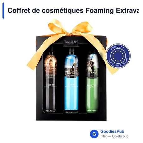 Coffret de cosmétiques personnalisable avec logo - Foaming Extravagance